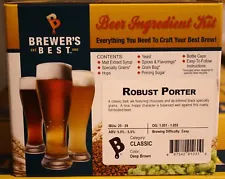 Robust Porter Ingredient Kit for Home Brew Beer Making