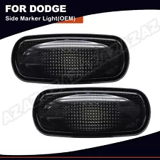 For 2003-2009 Dodge RAM 2500 3500HD Side Fender Marker Lights Housing Dually Bed