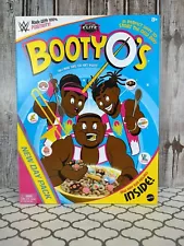 Booty O's Cereal WWE New Day Cereal Box Unopened Box / Sealed