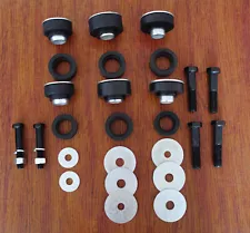 Subframe Mount Bushings Kit 67-72 Firebird 67-81 Camaro 68-74 Nova 68 Chevy II (For: 1967 Camaro)