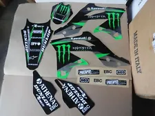 TEAM KAWASAKI RACING GRAPHICS KX250F KX250 2013 2014 2015 2016