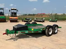 2016 Ez Ramp EZ1280 12' Hydraulic Tilt Deck T/A Flatbed Utility Trailer bidadoo