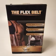 Flex Belt Electronic Abdominal Workout Muscle Strengthening Toner BMR X70 In Box