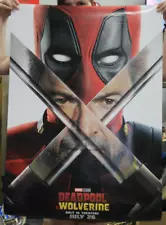 DEADPOOL & WOLVERINE Movie Poster 2-Sided Original 27"x 40" from USA