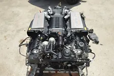 2014 MERCEDES C63 507 AMG 6.3L M156 ENGINE MOTOR W/ WEISTEC STAGE 2 28525 MILES