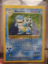 Blastoise 2/102 Base Set BUNDLE Rare Holo Pokemon Card WOTC 1999 - NEAR MINT