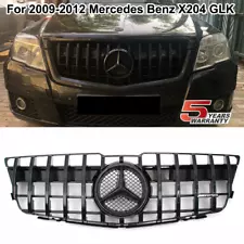 Front Grille For Mercedes Benz X204 GLK-Class GLK350 20009-2012 w/Emblem (For: Mercedes-Benz GLK350)