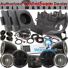 ROCKFORD FOSGATE X3-STAGE 6 AUDIO KIT FOR SELECT CAN-AM MAVERICK X3 MODELS NEW