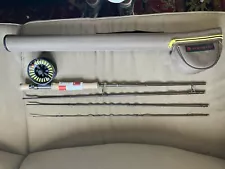 Redington Path 9 ft 8wt. Fly Fishing Rod And CrossWater Reel Combo W/Carry Case