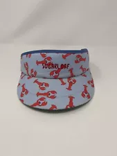 Sugarloaf social club Golf visor - Lobster