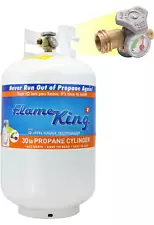 NEW 30 LB Propane Tank Cylinder with OPD Valve and Built-in Site Gauge