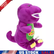 Barney The Dinosaur Toy Plush 1990's Singing Stuffed Animal Doll Vintage 11in US