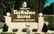 Postcard Tuckahoe Acres Camping Resort, Dagsboro, Delaware