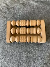 Manual Massager Wood 36 Rollers