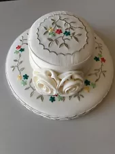 Elegant Gorgeous Flowered Embroidered Hat. Several Listings For Our Store