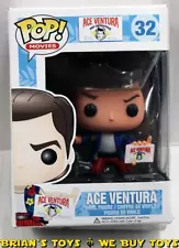 Funko Pop Movies: Ace Ventura Pet Detective Vinyl Figure #32 No Reserve