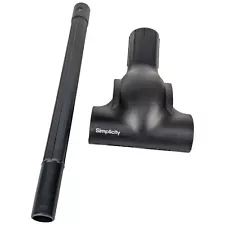 SIMPLICITY Upholstery Brush Tool Attachment for Vacuum Cleaner and Extension