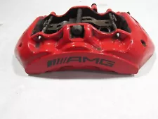 18-20 Mercedes E63 S W213 2018 4.0L AMG Front Right Brake Caliper Brembo Red >:Y (For: 2018 E63 AMG S)