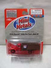 Classic Metal Works Mini Metals 1941/46 Chevrolet Stake Bed Truck 1/87 E