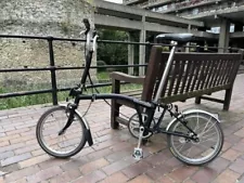 Brompton M3L Folding Bike black for sale