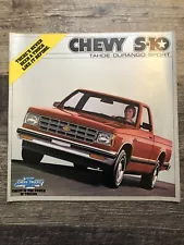 1982 CHEVROLET CHEVY S-10 ORIGINAL SALES BROCHURE Good pre owned Condition 19 pg