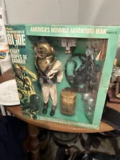 Vintage G.I. Joe new Old Stock eight ropes of danger scuba diver 1973 toy Sealed