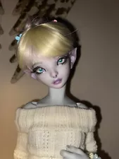 Sale! 1/4 Msd Bjd Doll Logan Dolls Pim Elf In Gray Skin With Makeup Coa Extras