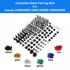 Complete Fairings Bolt Screws Kit For Honda CBR600RR CBR1000RR CBR250RR All Year (For: 2008 CBR1000RR)