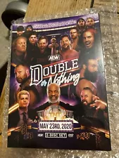 AEW Double Or Nothing - May 23, 2020 DVD PRO WRESTLING 2-DISC SET PPV RARE OOP