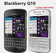 Original Blackberry Q10 16GB BlackBerryOS 4G 8MP Unlocked Smartphone- New Sealed