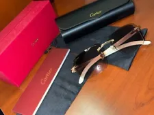 cartier Buffalo Horn sunglasses