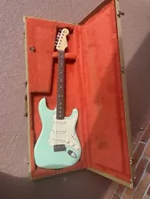 2001 Fender USA Strat Stratocaster Jeff Beck Signature Surf Green Has Neck Issue