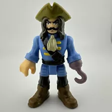 Fisher Price Imaginext Pirate figure Captain Hook For Walking Croc 3" NO SWORD