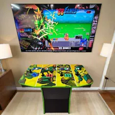 TMNT 4 Player Pedestal Arcade Machine