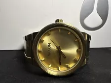 Nixon Cannon WatchAll Gold