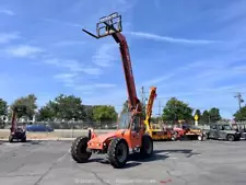 2015 Skytrak 6042 6,000 lb Telescopic Reach Forklift Cab Telehandler Aux bidadoo