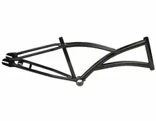 NEW BLACK BICYCLE CHOPPER FRAME STEEL BEACH CRUISER BIKES CYCLING