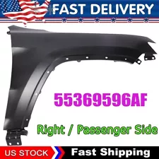 New Front Fender Right Side RH Primed Steel For 2011-2022 Jeep Grand Cherokee