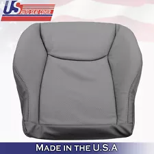 2000 to 2002 for Mercedes Benz S Class Driver Bottom Leather Seat Cover in Gray