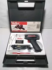 Vintage New in Plastic Weller 8200-Soldering Gun 140/100 Watts W/Case & Extras