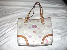 coach authentic smal flower poppy handbag,