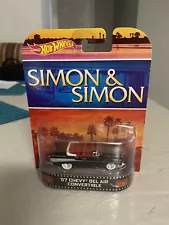 Hot Wheels Simon & Simon 1:64 Scale 1957 Chevy Bel Air Convertible