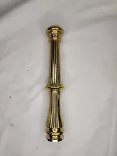 Vintage 8" Brass Hollywood Regency Style Column Lamp Insert - Replacement Part