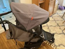 phil&teds Dash Black/Charcoal Jogger Single Seat Stroller