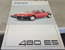 1986 ? VOLVO 480ES Sales Leaflet