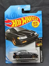 HOT WHEELS '88 HONDA CRX RED & BLACK NIGHTBURNERZ JDM NEW FOR 2019 Civic