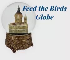 Feed The Birds Snow Globe Replica- Mary Poppins