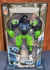 Seattle SEAHAWKS Fox Sports NFL Team Cleatus 2.0 Robot 10.5” New In Box