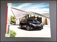 2013 Toyota Sienna Van 20-page Original Car Sales Brochure Catalog