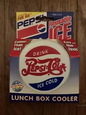 Vintage 1994 Pepsi Cola Reusable Ice Pack Lunch Box Cooler (Original Packaging)